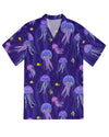 UNIJAMES PURPLE JELLYFISH HAWAIIAN SHIRT