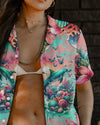 UNIJAMES DOLPHIN IS MY SPIRIT ANIMAL HAWAIIAN SHIRT