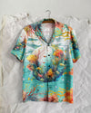 UNIJAMES SALTWATER HEALS EVERYTHING HAWAIIAN SHIRT
