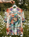UNIJAMES SOME GIRLS ARE JUST BORN TURLTE WATERCOLOR HAWAIIAN SHIRT