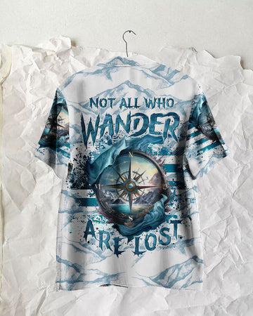 UNIJAMES NOT ALL WHO WANDER ARE LOST HAWAIIAN SHIRT