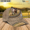 Uni Shorthorn Happiness Farming Life Customized Name Cap