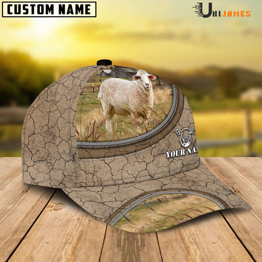 Uni Sheep Happiness Farming Life Customized Name Cap