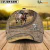 Uni Shorthorn Happiness Farming Life Customized Name Cap