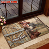 Uni Shorthorn Barn Custom Name Doormat