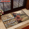 Uni Beefmaster Barn Custom Name Doormat