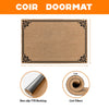 Uni Hereford Life Is Better On The Farm Custom Name Coir Doormat