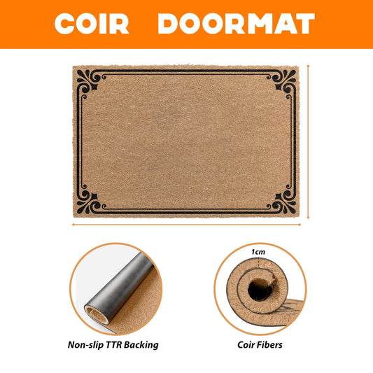 Uni Custom Coir Doormat For Cole Brew