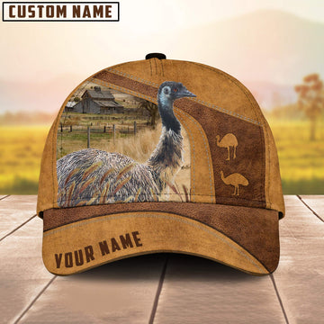 Uni Personalized Name Emu Cap