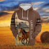 Uni Horse Faith Family Cattle Personalized 3D Hoodie