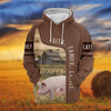 Uni Pig Faith Family Cattle Personalized 3D Hoodie