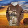 Uni Sheep Faith Family Cattle Personalized 3D Hoodie