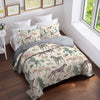 Uni All Season Quilt 3-Piece Set Floral Horses