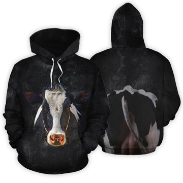 Uni Cow 3D All Over Printed Hoodie