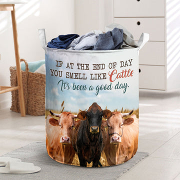 Uni Gelbvieh - It's Been A Good Day Laundry Basket