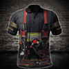 UniJames Customize Name Firefighter Hoodie For Men And Women