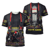 UniJames Customize Name Firefighter Hoodie For Men And Women