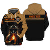 UniJames Firefighter Personalized Name 3D Shirt Custom Gift For Firefighter