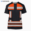 UniJames Personalized Name Carpenter Unisex Shirts Safety