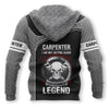 UniJames Personalized Name Premium Carpenter Unisex Shirts Becoming Legend