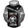UniJames Personalized Name Premium Carpenter Unisex Shirts Becoming Legend