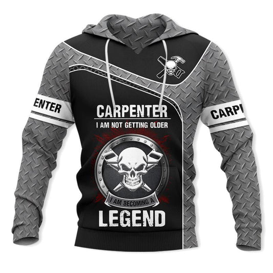 UniJames Personalized Name Premium Carpenter Unisex Shirts Becoming Legend