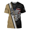 UniJames Personalized Name Firefighter Unisex Shirts
