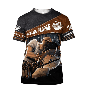UniJames Personalized Name Carpenter Unisex Shirts Ver