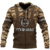 UniJames Personalized Name Carpenter Unisex Shirts Camo
