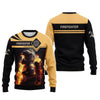 UniJames Firefighter Custom Shirts Fireman 3D Shirts Firefighter Clothing