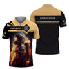 UniJames Firefighter Custom Shirts Fireman 3D Shirts Firefighter Clothing