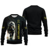 UniJames Firefighter 3D Zipper Hoodie Fireman Custom Zipper Hoodie