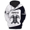 UniJames Carpenter Custom T-Shirts Carpenters 3D Shirt