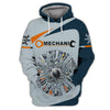 UniJames Unisex Shirt, Custom Name Mechanic Shirt, Mechanic Uniforms, Workwear Shirt, Shirt for Workers