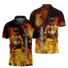 UniJames Unisex Shirt - Custom Name T-Shirt - Personalized Firefighter Shirt - Gift For Fireman
