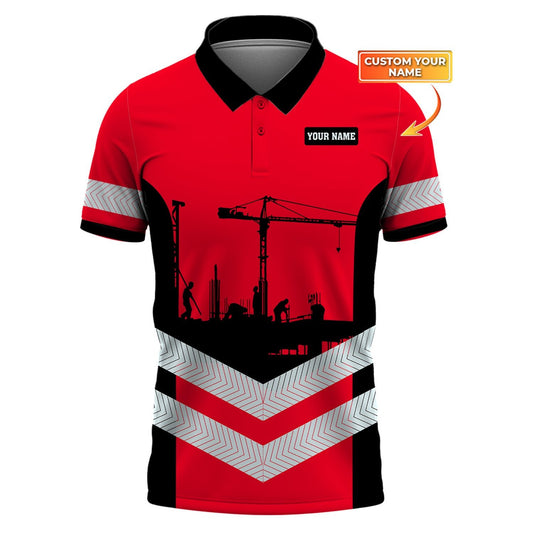 UniJames Unisex Shirt, Custom Workwear Polo Shirt, Workwear Shirt, Mechanic Uniforms, Shirt for Workers