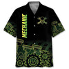 UniJames Mechanic Neon Hawaiian Shirt