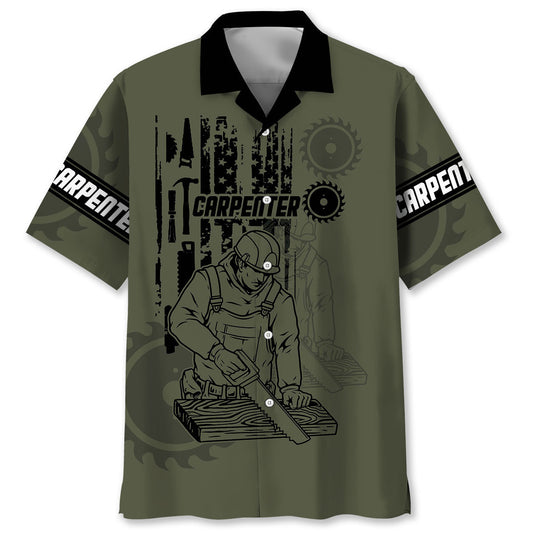 UniJames Carpenter Proud Hawaiian Shirt