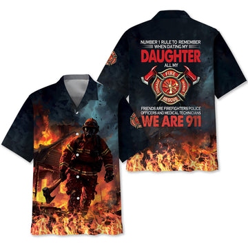 UniJames Firefighter We Are 9 11 Hawaiian Shirt