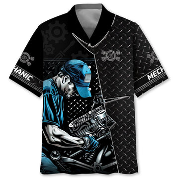 UniJames The Real Mechanic Hawaiian Shirt