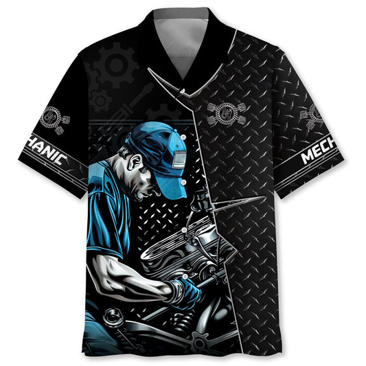 UniJames The Real Mechanic Hawaiian Shirt