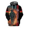 UniJames Firefighter Man Hoodie All Over Print