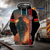 UniJames Firefighter Man Hoodie All Over Print