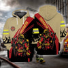 UniJames Firefighter Hoodie All Over Print