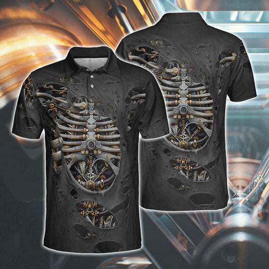 UniJames Mechanic From Bones Polo Shirt For Men