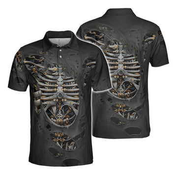 UniJames Mechanic From Bones Polo Shirt For Men