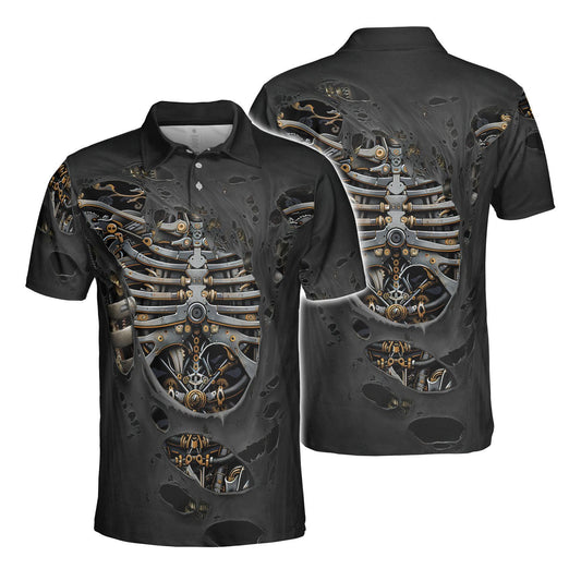 UniJames Mechanic From Bones Polo Shirt For Men