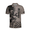 UniJames Mechanic Skull Polo Shirt For Men