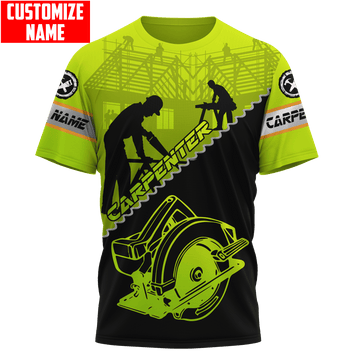 UniJames Personalized Name Carpenter Unisex Shirts NHBM