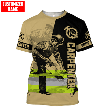 UniJames Customized Name Carpenter Shirts DD